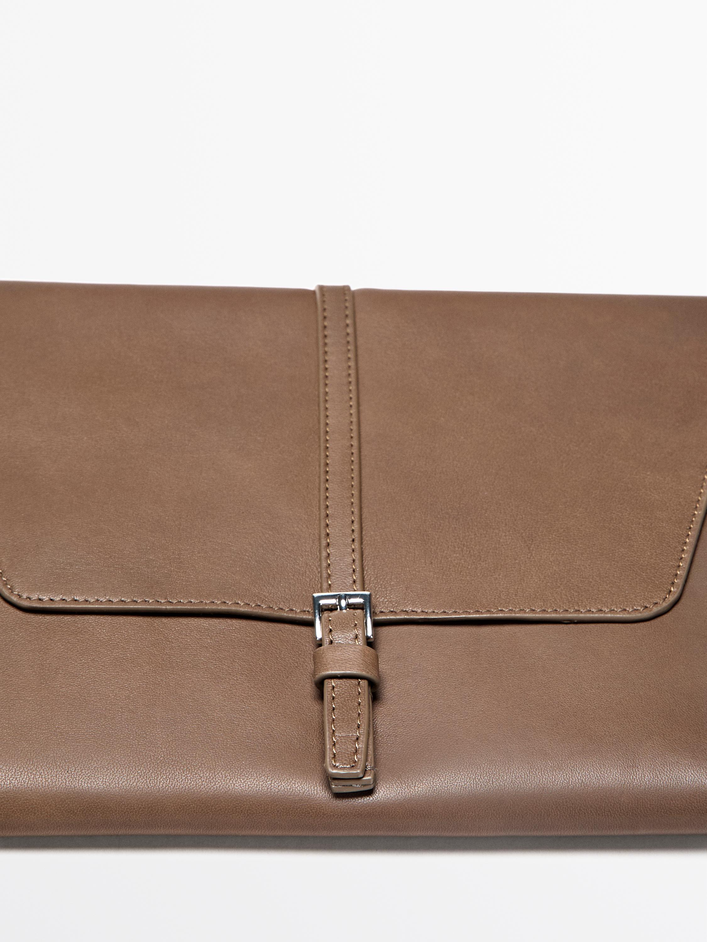 Nappa leather iPad case